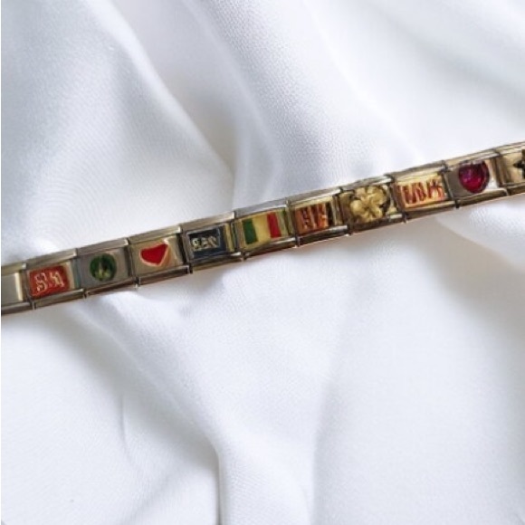 ZOPPINI (nomination) 2/$25 LETTER E bracelet link - Picture 7 of 7